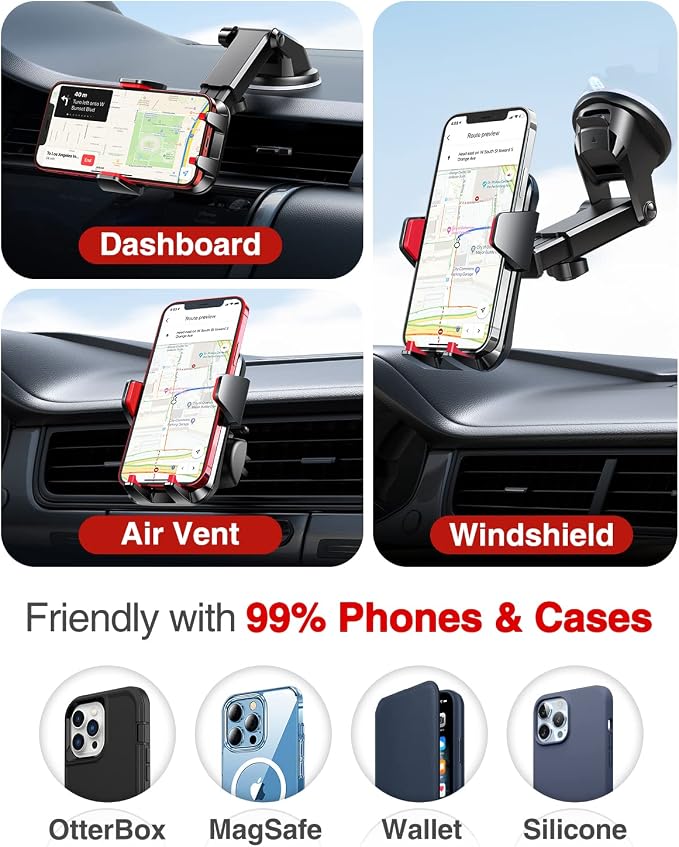 VANMASS 【2025 Strongest & Military-Grade Car Phone Mount 【Patent & Safety】 - Image 3