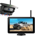 eRapta Magnetic Solar Wireless Backup Camera: HD1080P 7” Touchscreen Portable by eRapta