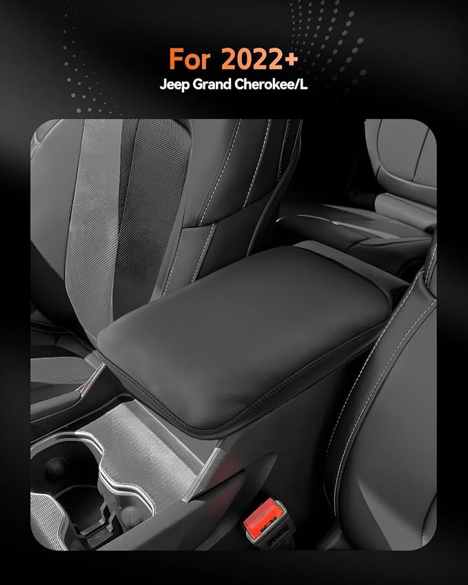 CDEFG for Jeep Grand Cherokee 4xe /L 2022-2025 Center Console Cover Armrest Box - Image 2