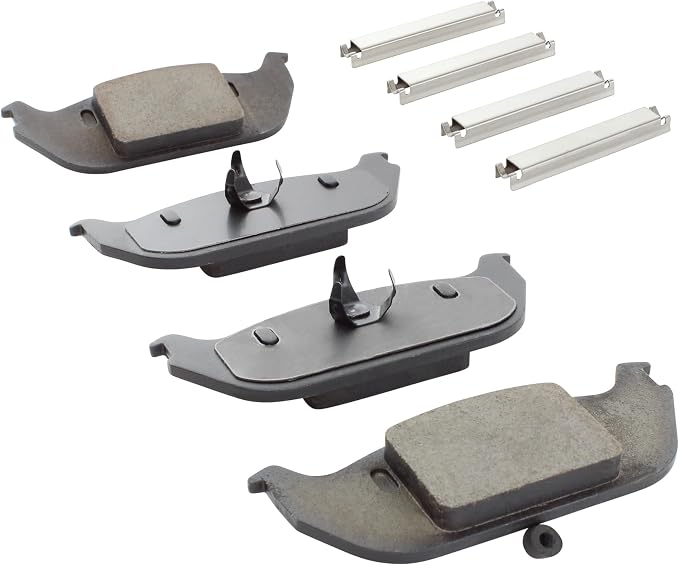 Premium Ceramic Rear Brake Pads Compatible - Image 2