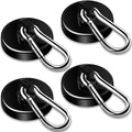 DIYMAG Black Magnetic Hooks, 150LBS Strong Heavy Duty Neodymium Magnet Hooks by DIYMAG