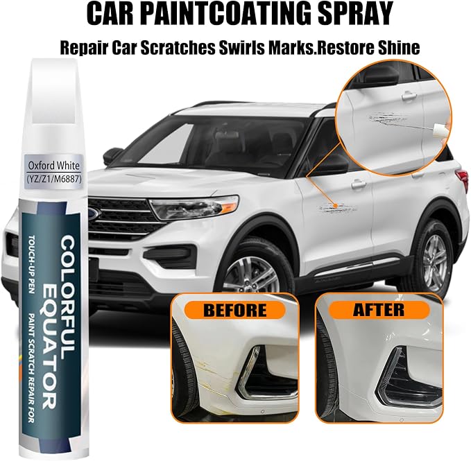 YZ/Z1/M6887 Oxford White Touch Up Paint - Image 2