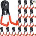 Landhoow 18 Pcs Large Magnetic Hooks Heavy Duty Garage Magnet Hooks Strong by Landhoow