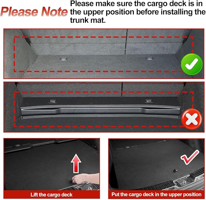 Cargo Liner Compatible with Honda CRV 2025 2024 2023: TTX LIGHTING Cargo Mat - Image 2