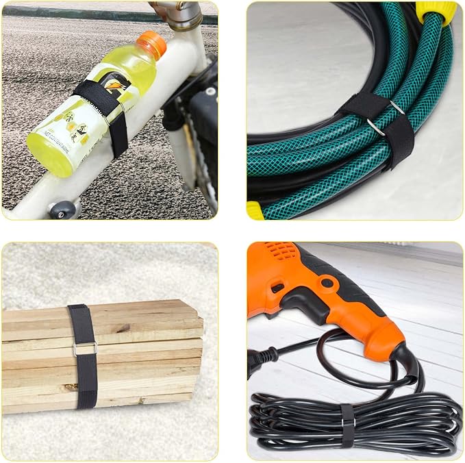 1"x16ft Hook and Loop Straps - Image 6