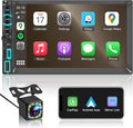 7" Wireless Double Din Car Stereo Apple Carplay Radio Screen by WirelessCarStereoforCar