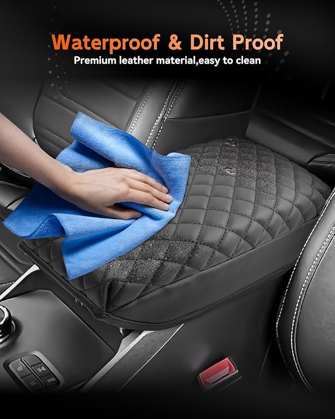CDEFG for Ford Ranger 2024-2025 Center Console Cover Armrest Box Cover for - Image 6