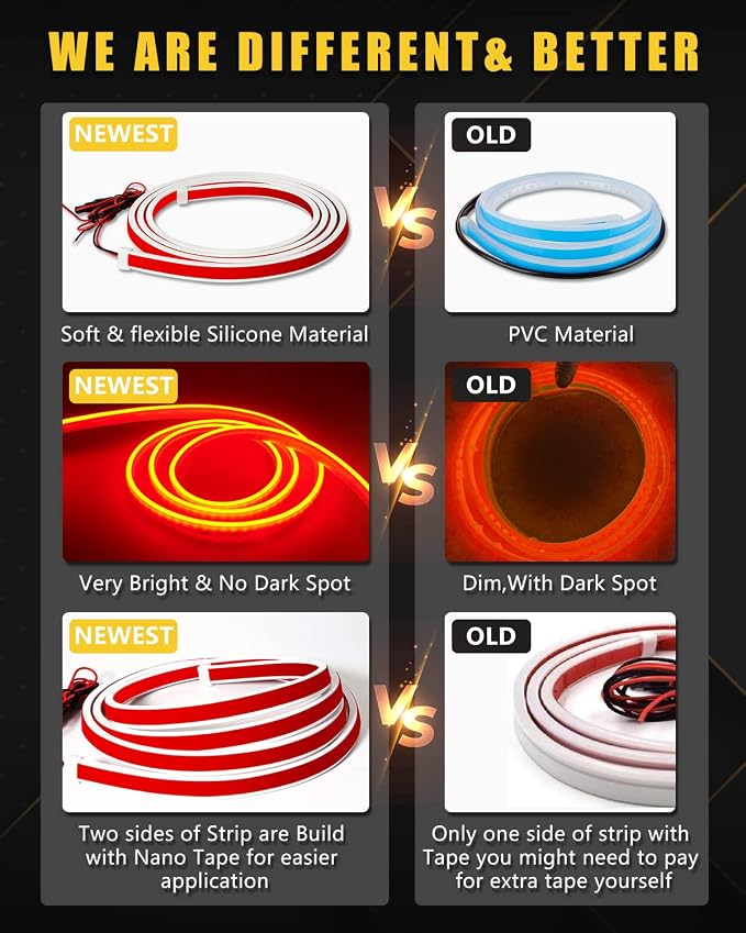 YM E-Bright Led Hood Light Strip Exterior Led Strip Lights - Image 4