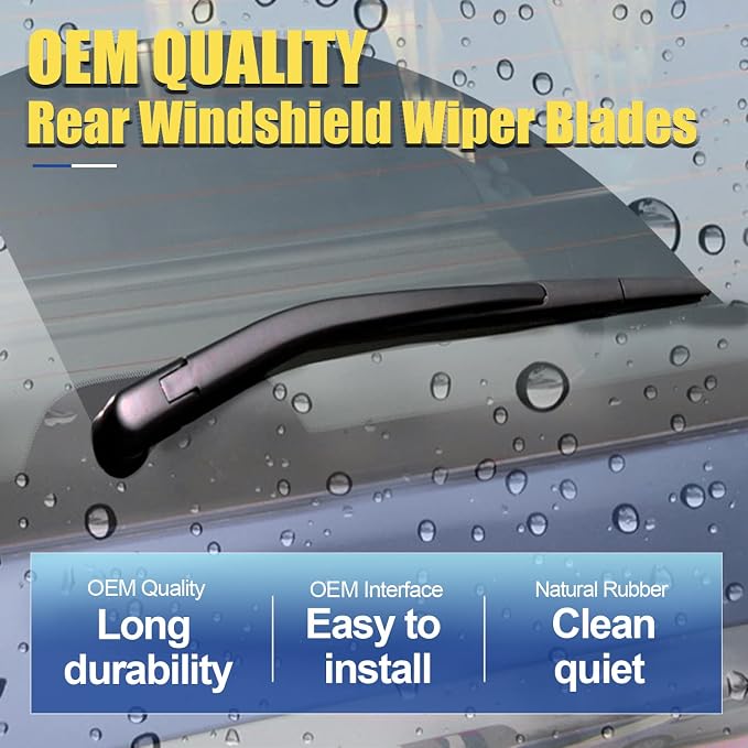 3 wipers Replacement for 2014 2015 2016 2017 2018 BMW X5, Windshield Wiper - Image 6