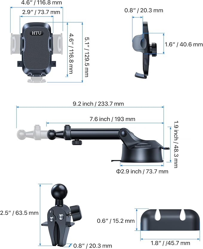 2025 Ultimate Car Phone Holder【80+LBS Strongest Suction & Military-Grade】 - Image 8