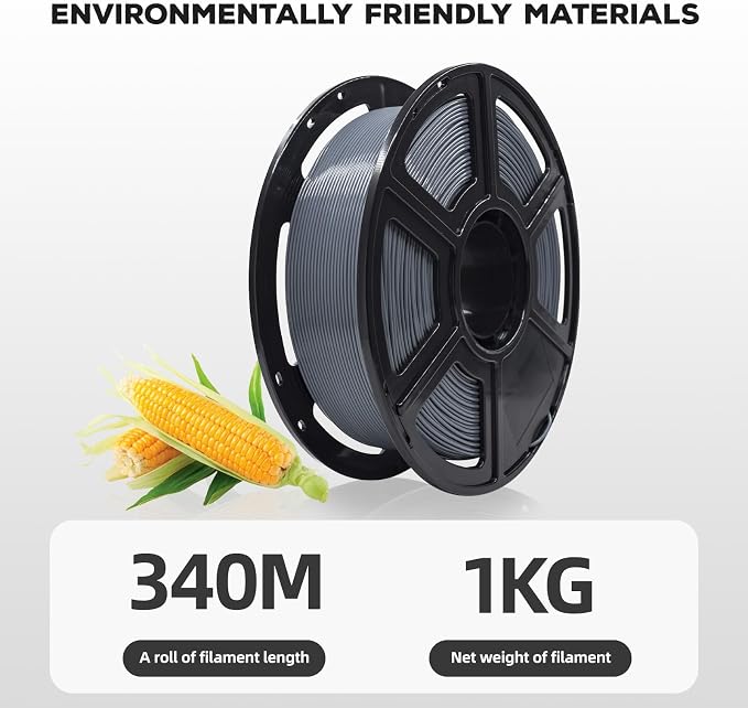 FLASHFORGE PLA Filament 1.75mm, 3D Printer Filament 1kg Spool, Dimensional - Image 5