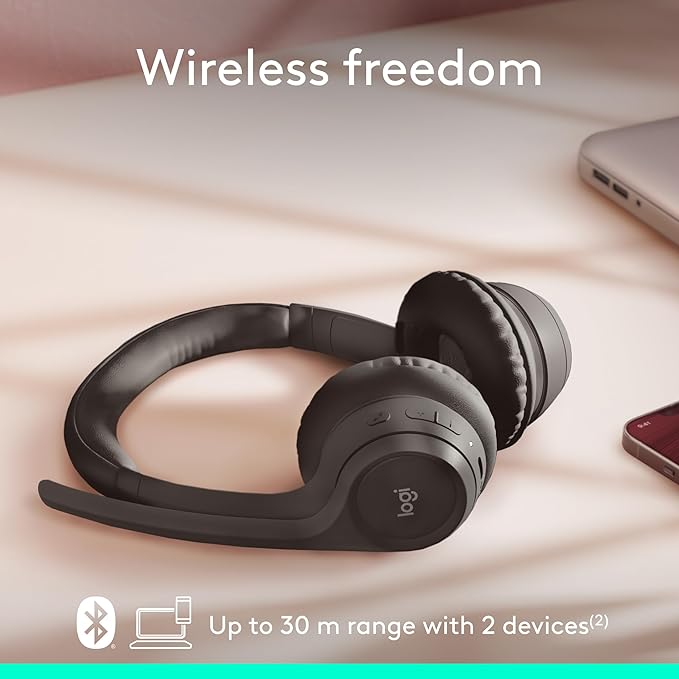 Logitech Zone 301 Wireless Bluetooth Headset - Image 4