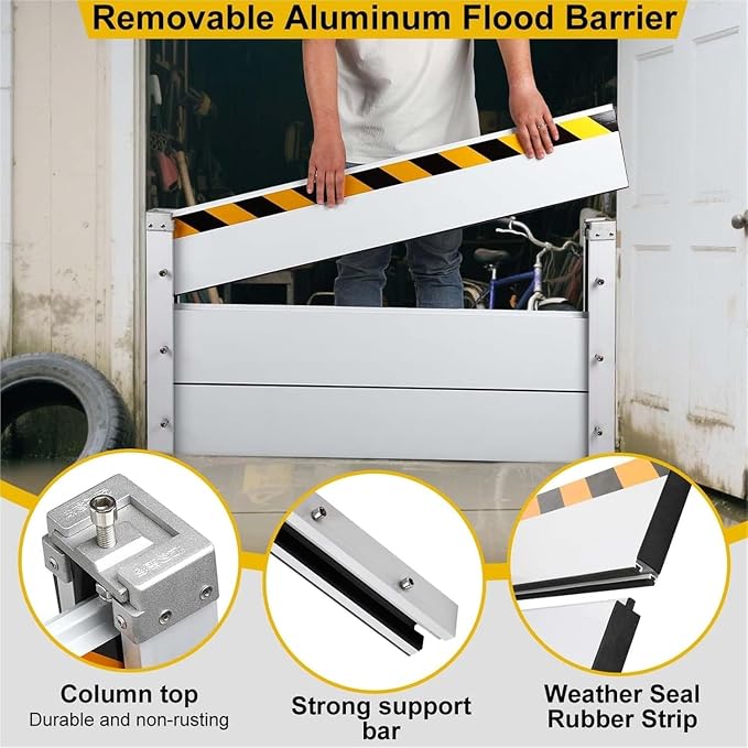 Reusable Heavy Duty Aluminum Flood Barriers - Image 8