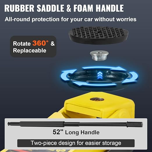 VEVOR 4 Ton Low Profile, Heavy-Duty Steel Racing Floor Jack - Image 6