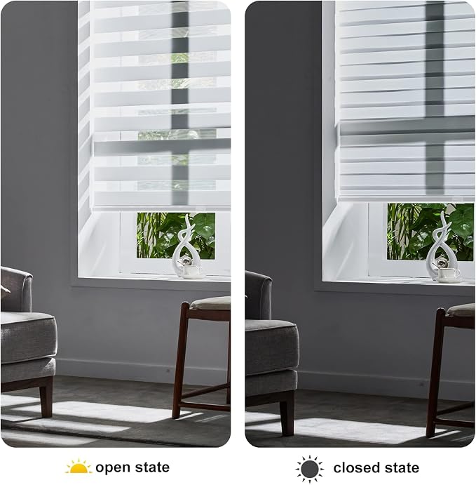 Persilux Zebra Cordless Roller Shades - Image 5