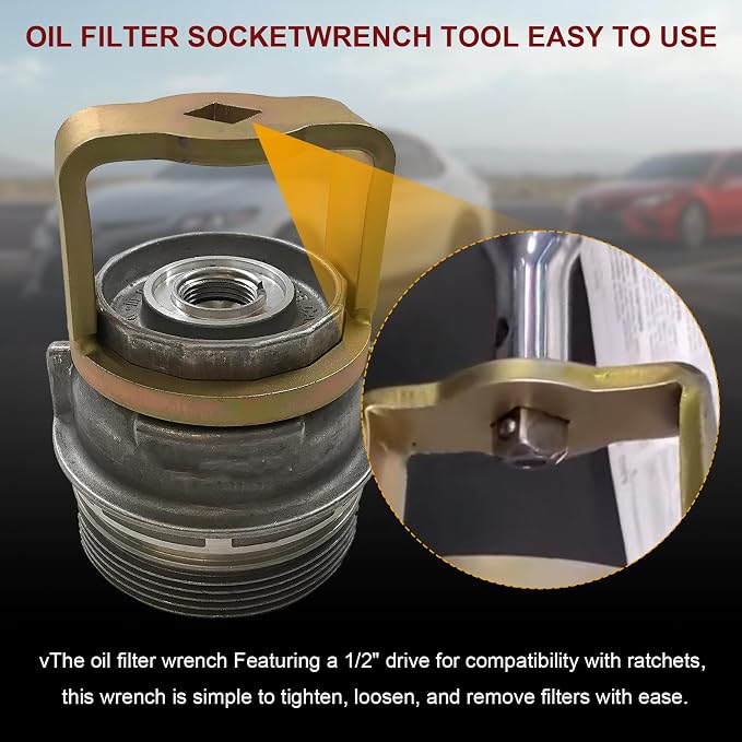 1726 Oil Filter Wrench Removal Tool Compatible - Image 5