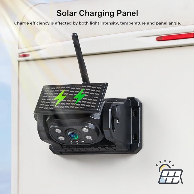 Wireless Magnetic Backup Camera, 9600mAh Battery Powered Rechargeable - Image 8