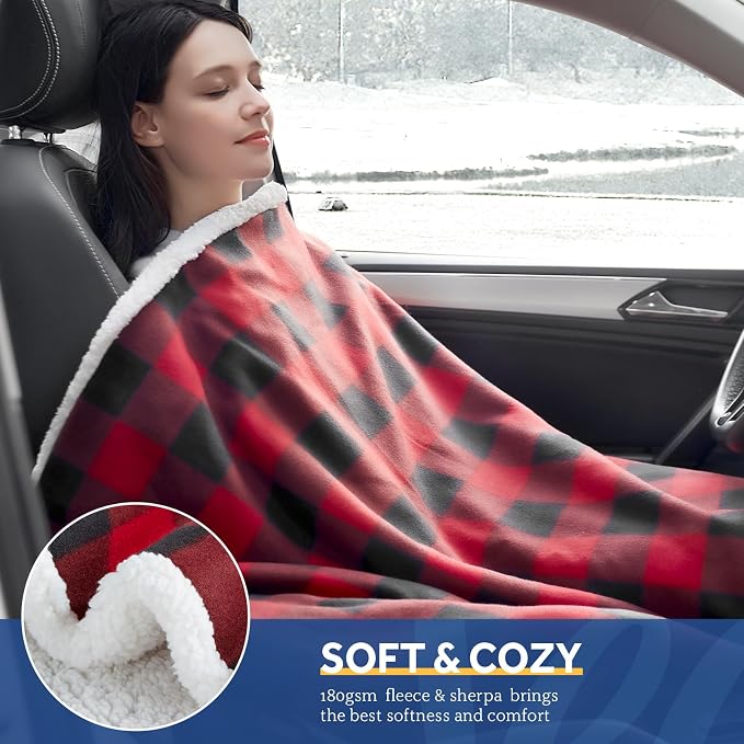 Sealy 12-Volt Heated Car Blanket - Image 8