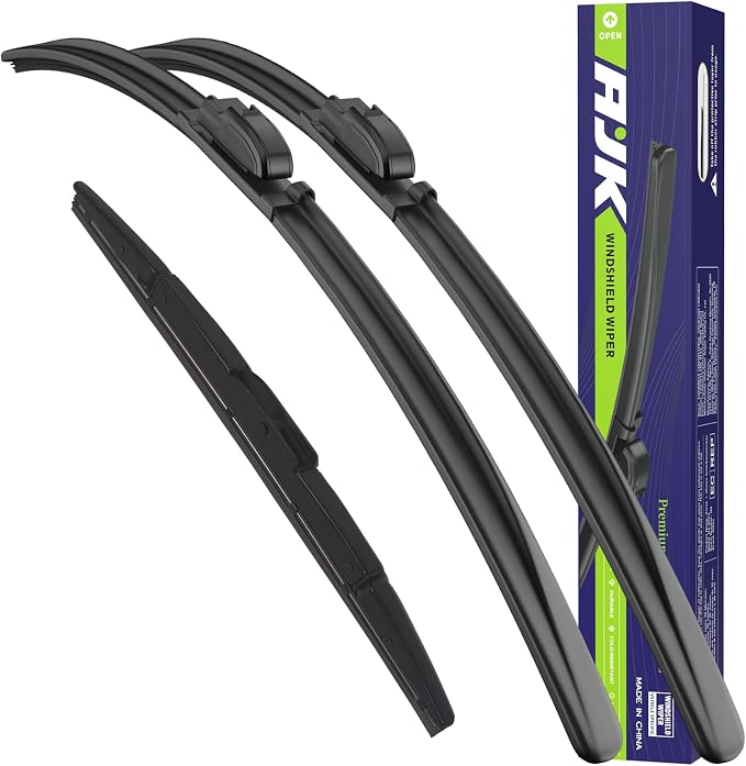 AJK Wiper Blades for Honda CR-V 2012 2013 2014 2015 2016, 2 Piece All Weather by AJK