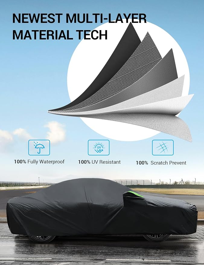 Proadsy 2025 Upgrade Car Cover Compatible - Image 4