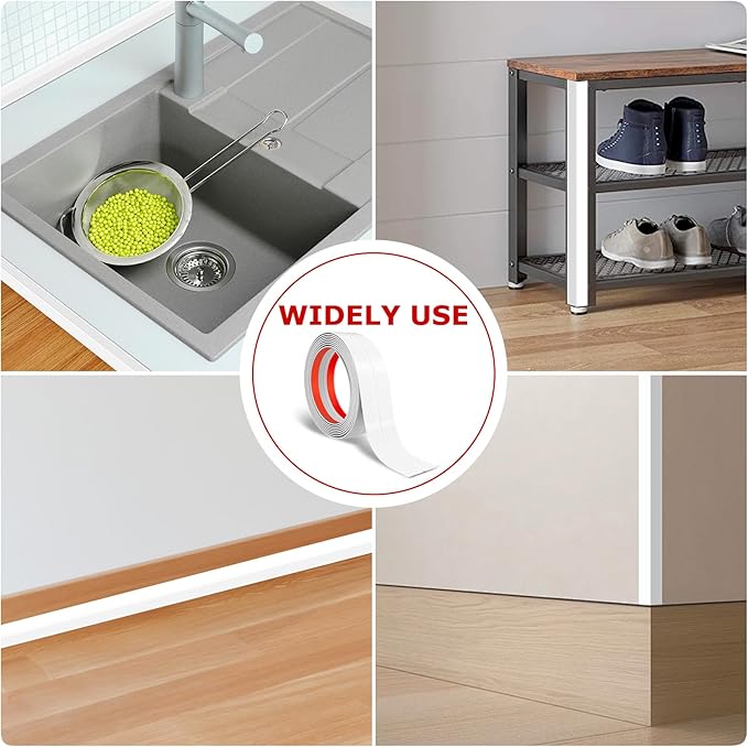 Flexible Wall Corner Protector Moulding Trim Peel and Stick Wall Corner Guards - Image 5