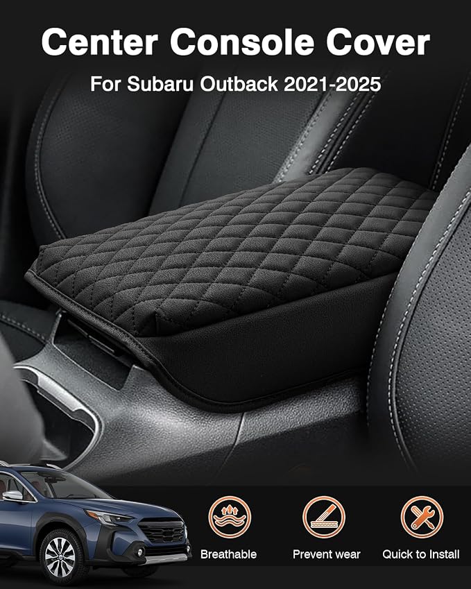 Shademax Center Console Cover for Subaru Outback 2020-2025 2026 Accessories - Image 2