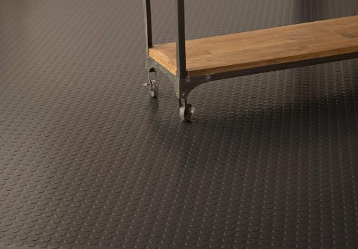 G-Floor Large Coin Pattern Vinyl Garage Floor Protector Mat, Extremely Durable - Image 6