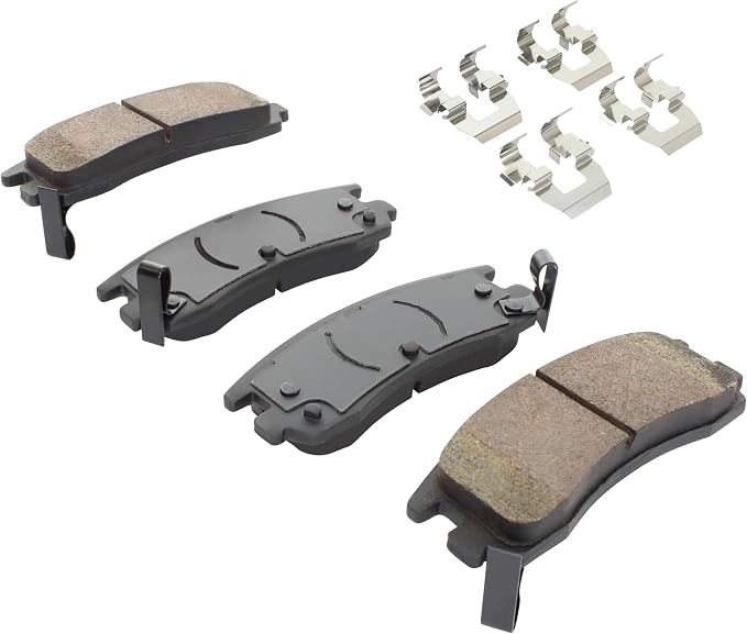 Premium Ceramic Rear Brake Pads Compatible - Image 2