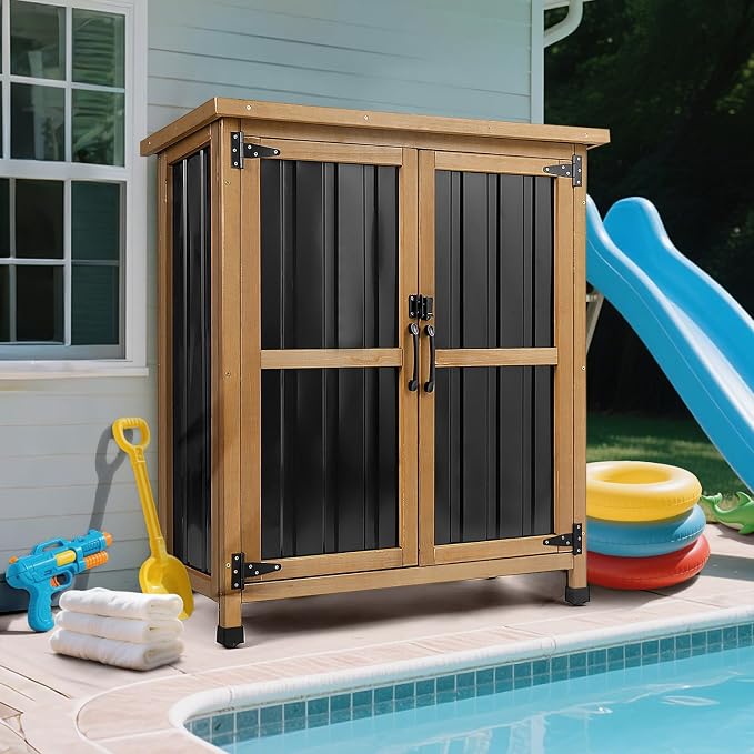 Weatherproof Outdoor Storage Cabinet - Image 3