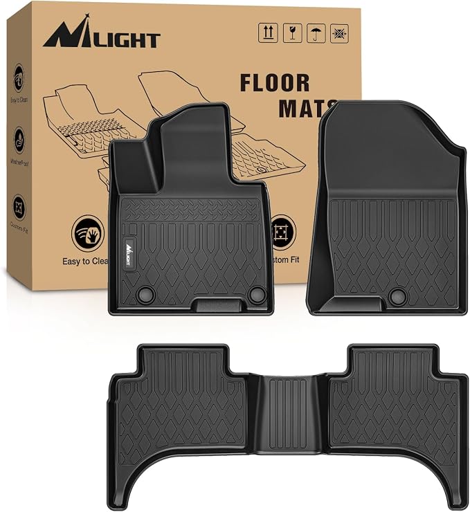Nilight Floor Mats for Hyundai Santa Cruz 2022 2023 2024 2025 All Weather by Nilight