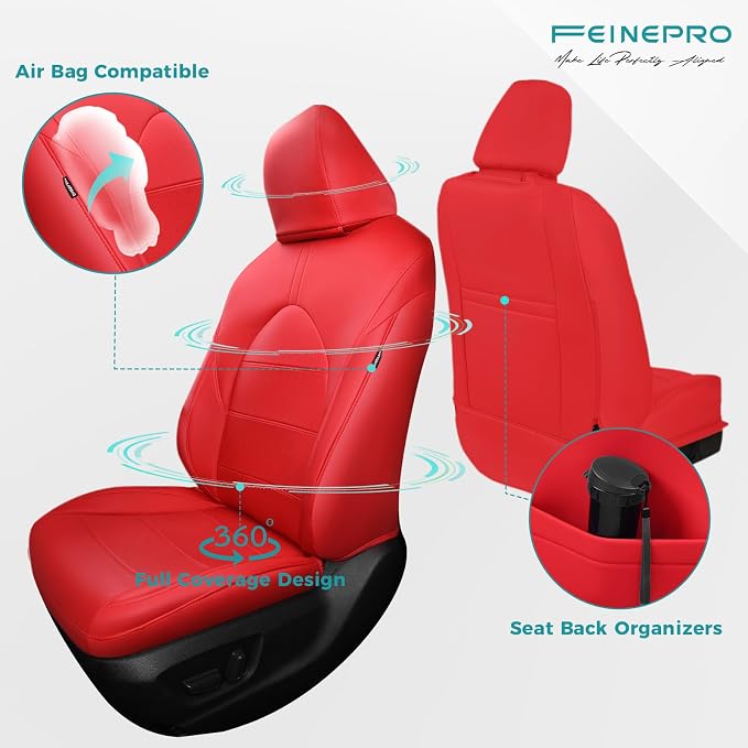 for Toyota Camry Seat Covers XLE XSE V6 2018 2019 2020 2021 2022 2023 2024 - Image 3