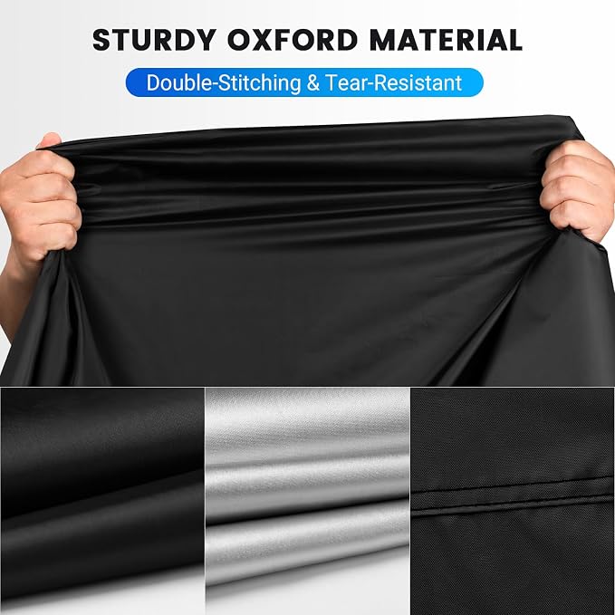 Favoto Motorcycle Cover Waterproof All Season Sun Outdoor Protection Windproof - Image 3