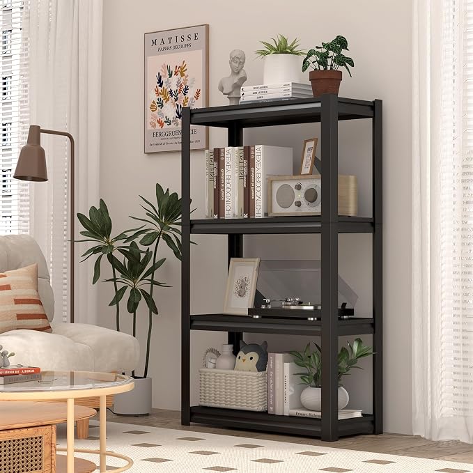 Storage Shelves, Small Shelves Unit and Storage, 4 Tier Metal Shelf - Image 8