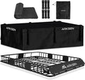 ARKSEN 64 x 50 x 6 Inch Universal Extra Wide 150LB Heavy Duty Roof Rack Cargo by ARKSEN
