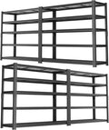 Storage Shelves, Garage Shelving Heavy Duty 2800 LBS Capacity, 5 Tier Utility by Unknown