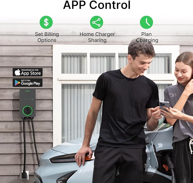 Autel Home Smart AI Level 2 EV Charger up to 40Amp, Indoor/Outdoor Fast - Image 6