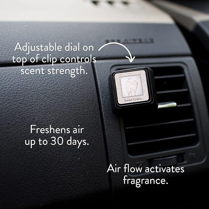 Bridgewater Candle Auto Vent Clip 3 Pack Long Lasting Car Air Freshener-Sweet - Image 2