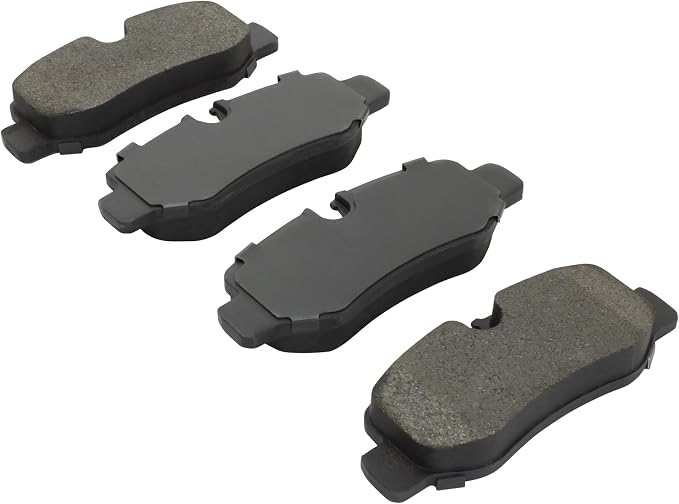 Premium Semi-Metallic Rear Brake Pads Compatible - Image 2