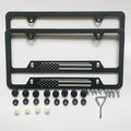 License Plate Frames, 2 Packs Front Rear Car Tags, Aluminum Alloy License Plate by Unknown