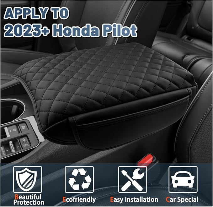 2026 Passport Armrest Cover for Honda Passport 2026 Accessories Thicken Soft & - Image 2