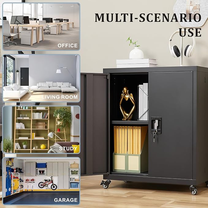 LUCYPAL Metal Storage Cabinet - Image 6