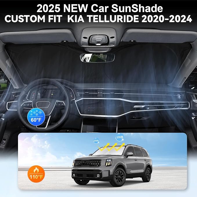 Custom Fit Telluride Windshield Sunshade - Image 4