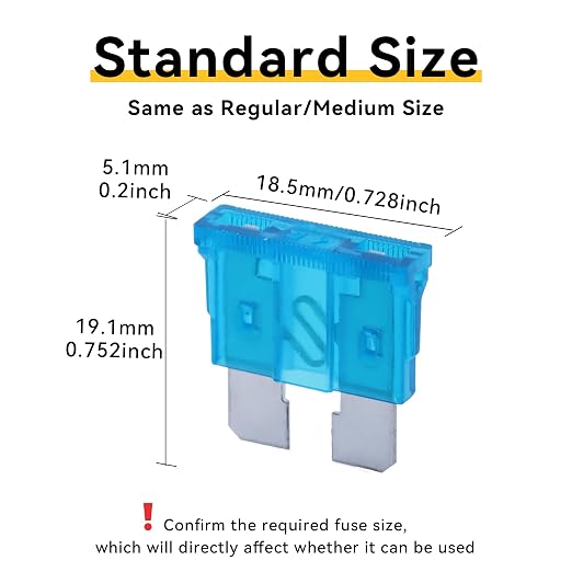 100 Pack Auto Fuses 15 AMP ATC/ATO Standard Regular Fuse Blade 15A Car Truck - Image 2