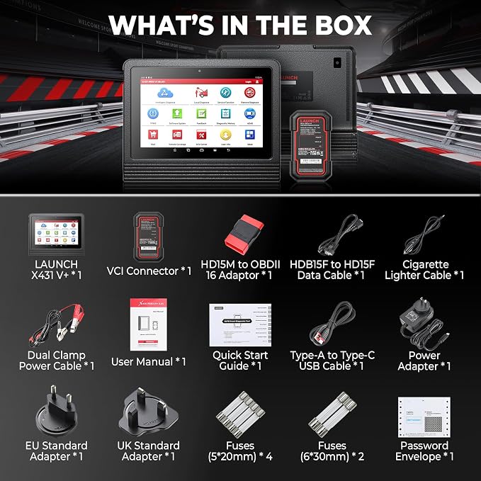 LAUNCH X431 PRO3 V+ 5.0, 2025 Upgrade Bluetooth Bi-Directional Scan Tool - Image 8