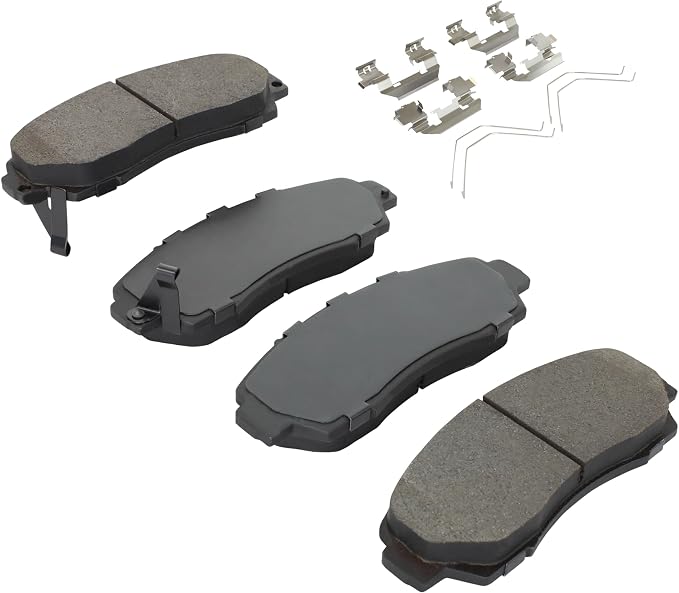 Premium Ceramic Front Brake Pads Compatible - Image 2