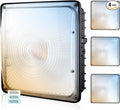 70W LED Canopy Lights 4Pack, 30/45/60/70W Selectable, 3CCT 3000/4000/5000K by Goldinfu