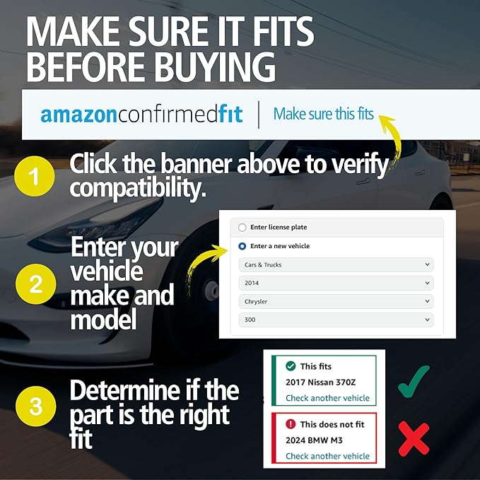 Premium Semi-Metallic Rear Brake Pads Compatible - Image 6