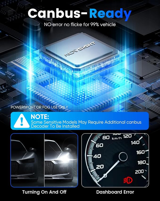 NOVSIGHT 9005 H11 Fog Bulbs - Image 8