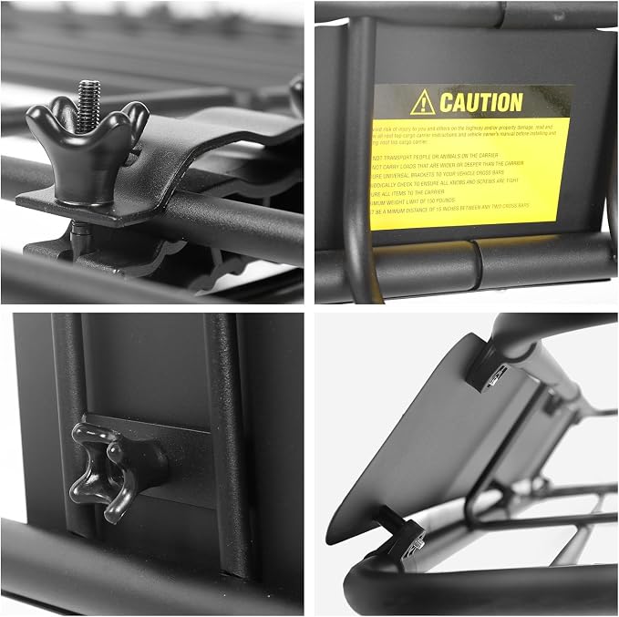 Leader Accessories Roof Rack Cargo Basket - Image 4
