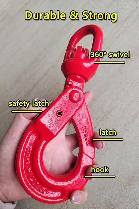 Heavy Duty Swivel Lifting Hook - Image 6